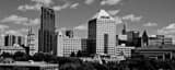 Panoramic Downtown St. Paul black and white Photography
