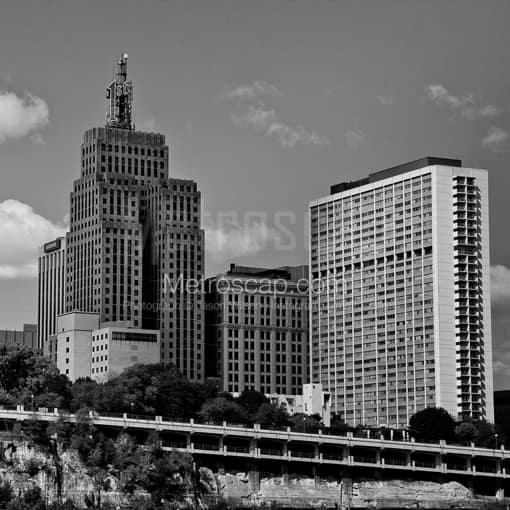 First Farmers and Merchants Bank -- St Paul Black and White Photography