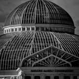 Square The Marjorie McNeely Conservatory black and white Photography