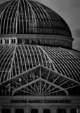 Vertical The Marjorie McNeely Conservatory black and white Photography