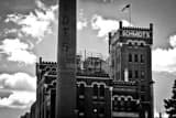 Horizontal The Old Schmidts Brewery black and white Photography