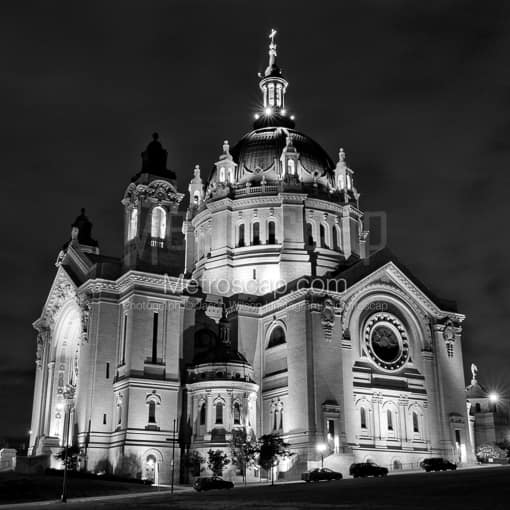 The St Paul Cathedral -- St Paul Black and White Photography