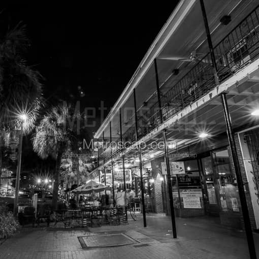 Smoothies on Central Ave -- St Petersburg Black and White Photos