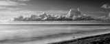 Panoramic The Gulf of Mexico at Night black and white Photos