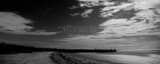 Panoramic St Pete Beach Overnight black and white Photos