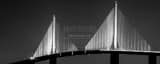 Panoramic The Sunshine Skyway Bridge black and white Photos