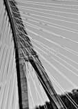 Vertical The Top of the New Steubenville Bridge black and white Photos