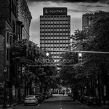 Square Equitable Building black and white