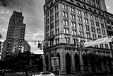 Horizontal Hanover Square Genesee Street black and white