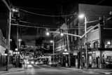Horizontal Seventh Avenue in Ybor City black and white Photos