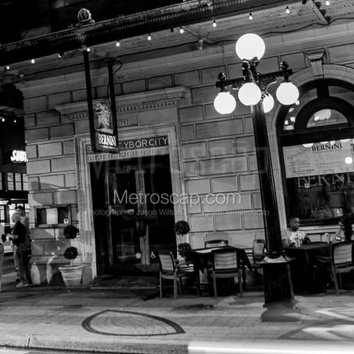 Bernini in Ybor City -- Tampa Black and White Photos