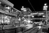 Horizontal Centro Ybor City black and white Photos