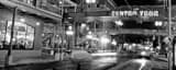 Panoramic Centro Ybor City black and white Photos