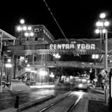 Square Centro Ybor City black and white Photos