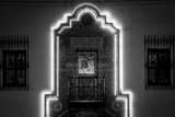 Horizontal The Columbia Restaurant in Ybor City black and white Photos
