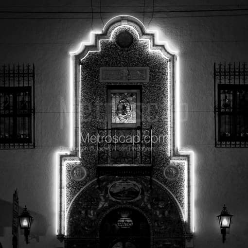 The Columbia Restaurant in Ybor City -- Tampa Black and White Photos