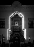 Vertical The Columbia Restaurant in Ybor City black and white Photos
