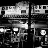 Square Demmis Market in Ybor black and white Photos