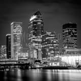 Square Downtown Tampa Florida black and white Photos
