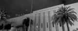 Panoramic The Hillsborough County Government Building black and white Photos