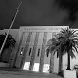 Square The Hillsborough County Government Building black and white Photos