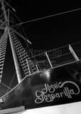 Vertical The Jose Gasparilla Pirate Ship black and white Photos