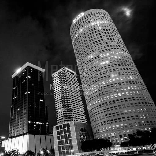 The Sykes Building -- Tampa Black and White Photos