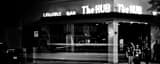 Panoramic The Hub in Downtown Tampa landscape black and white Photography