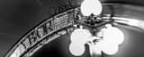 Panoramic Ybor City Arch black and white Photos