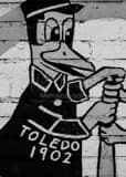 Vertical A Small Mud Hens Mural black and white Pictures