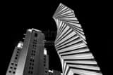 Horizontal Art Tatum Celebration Column black and white Pictures