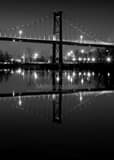 Vertical The Anthony Wayne High Level Bridge over the Maumee black and white Pictures