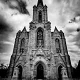 Square Historic St. Patricks Church in Toledo Photography