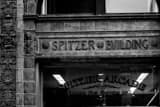 Horizontal Toledo's First Shopping Mall black and white Pictures