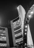 Vertical Toronto City Hall Framed Photos