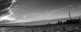 Panoramic The Toronto Skyline on the Shores of Lake Ontario Framed Photos