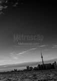Vertical The Toronto Skyline on the Shores of Lake Ontario Framed Photos