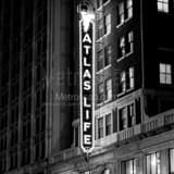Square The Atlas Life Sign black and white Photos
