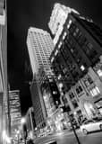 Vertical Boston Avenue in Downtown Tulsa Framed Photos