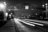 Horizontal Route 66 Through Tulsa Oklahoma black and white Photos