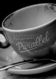 Vertical A Coffee Mug from 49th Parallel black and white Photos