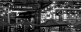 Panoramic Chill Winston in Gastown black and white Photos