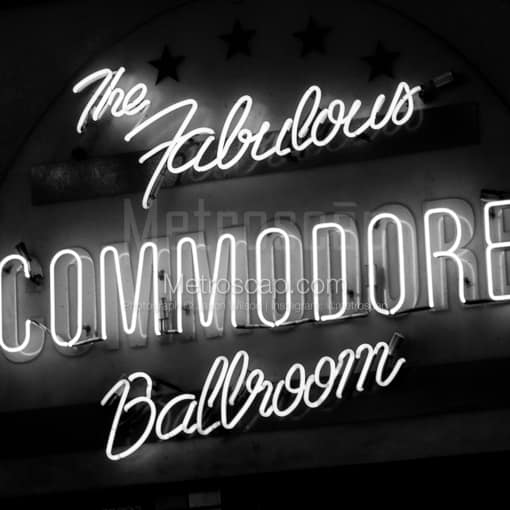 The Fabulous Commodore Ballroom -- Vancouver Black and White Photos