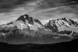 Horizontal Mt. Murchison near Squamish BC black and white Photos
