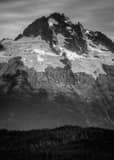 Vertical Mt. Murchison near Squamish BC black and white Photos