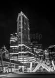 Vertical The Olympic Cauldron in Poole Plaza black and white Photos