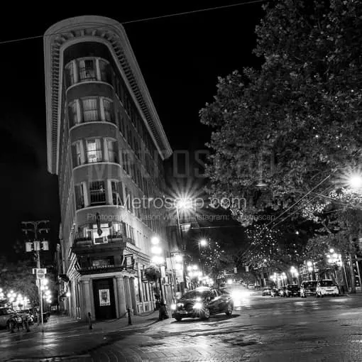 Vancouver Wall Art Black and White