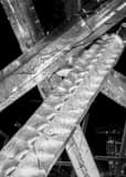 Vertical A Close-up Shot of the Vancouver Olympic Cauldron black and white Photos