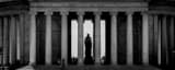 Panoramic The Jefferson Memorial black and white Photos