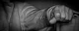 Panoramic Lincoln's Left Hand black and white Photos